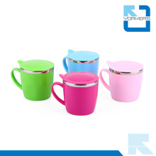 Wholesale Colourful Leak Proof Stainless Steel Metal Drink Cup for Children